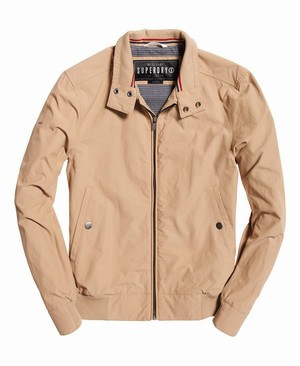 Superdry Montauk Harrington Férfi Kabát Szürke | WOBEX9514